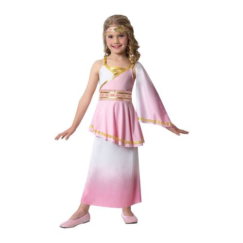Costume Roman Goddess Girls 6-8 Years