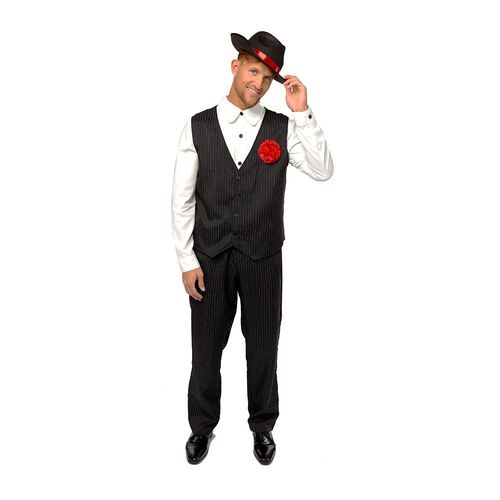 Costume Gangster Man Size XL