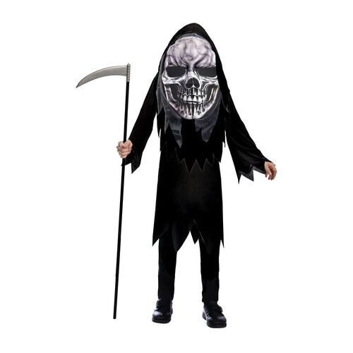 Costume Grim Reaper Big Head 4-6 Years