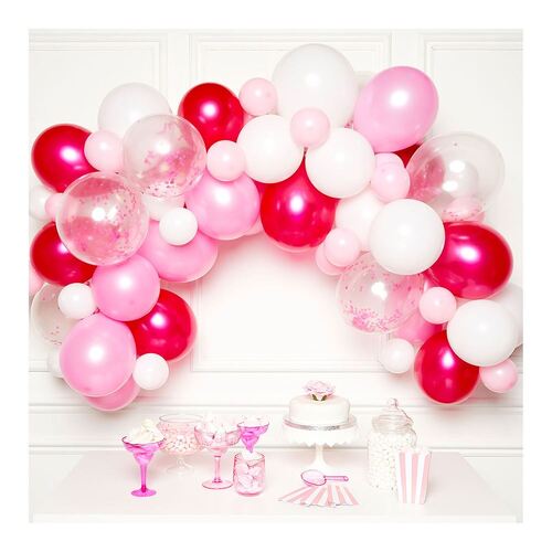 Balloon Garland Kit Pink with Balloons Balloons