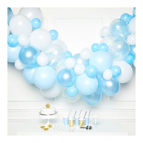 Balloon Garland Kit Blue with Balloons