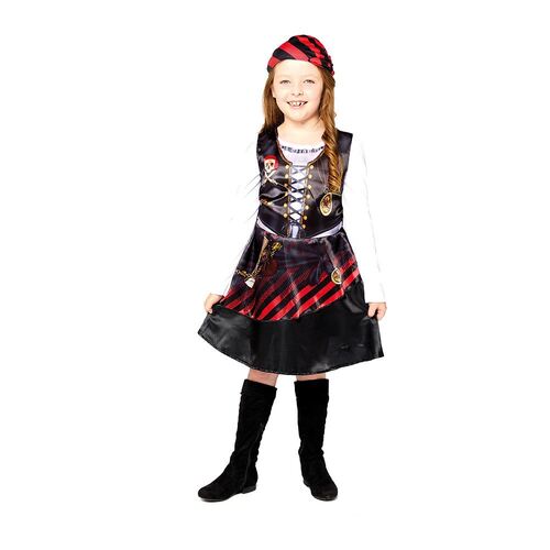 Costume Sustainable Pirate Girl 3-4 Years
