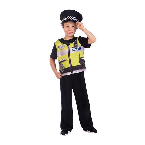 Costume Sustainable Police 4-6 Years