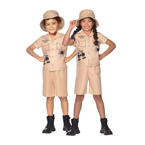Costume Outback Hunter 4-6 Years