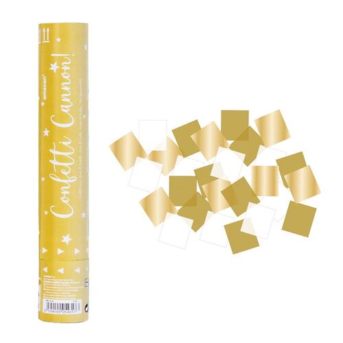 Confetti Cannon Gold 24cm
