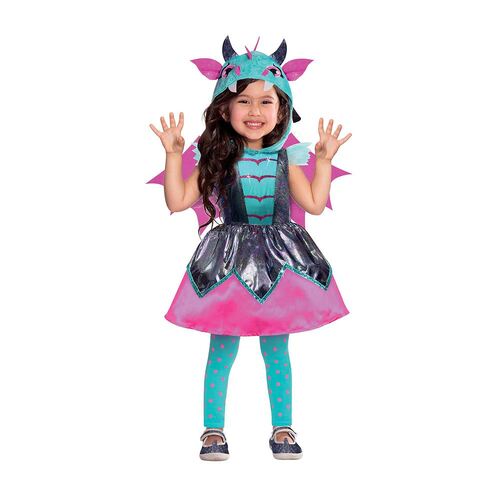 Costume Little Mystic Dragon Girls 6-8 Years