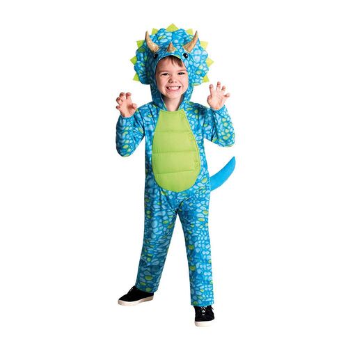 Costume Blue Dino Boys 4-6 Years
