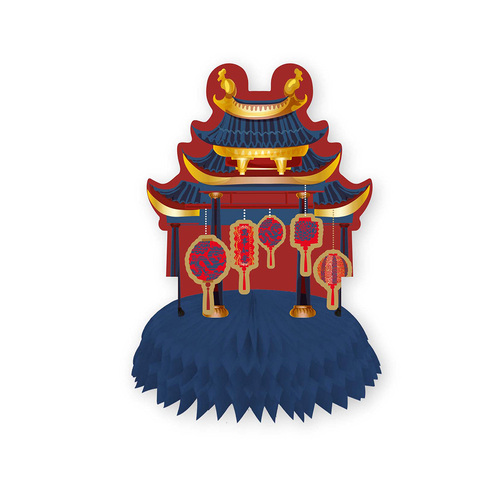 Chinese New Year Honeycomb Centrepiece Hot Stamped