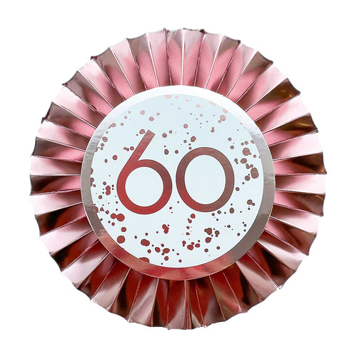 Rose Gold 60 Rosette