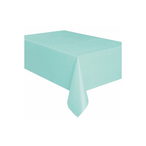 Mint Plastic Tablecover Rectangle 