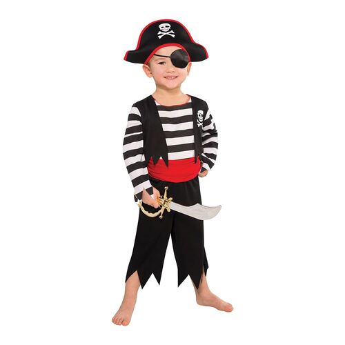 Costume Pirate Deckhand 3-4 Years