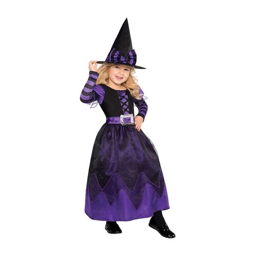 Costume Be Witched Girls 3-4 Years