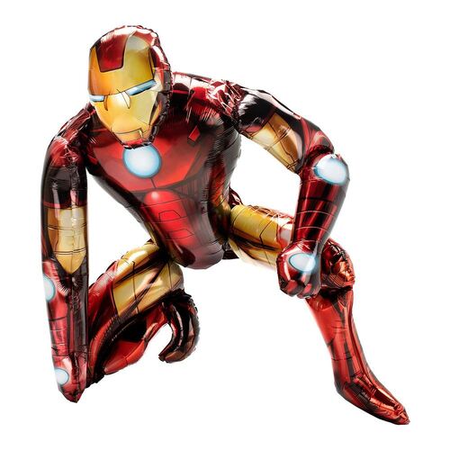 Airwalker Iron Man (93cm x 116cm) Foil Balloon