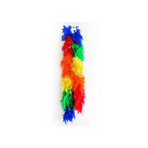 Rainbow Feather Boa 