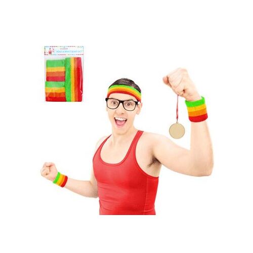 Head & Wirst Band Multi-Colour