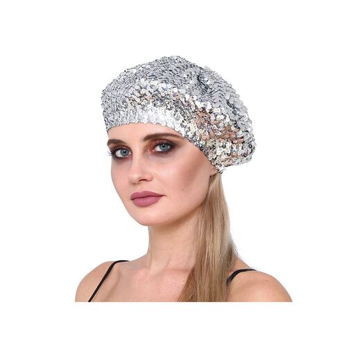 Disco Sequin Beret