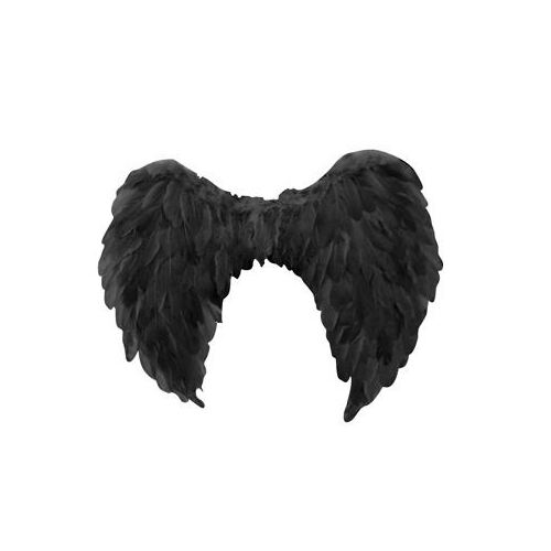 Adult Angel Wing Black 60cm x 80cm