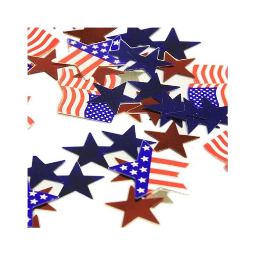 Confetti Patriotic America Value Pack Paper & Foil (34G)