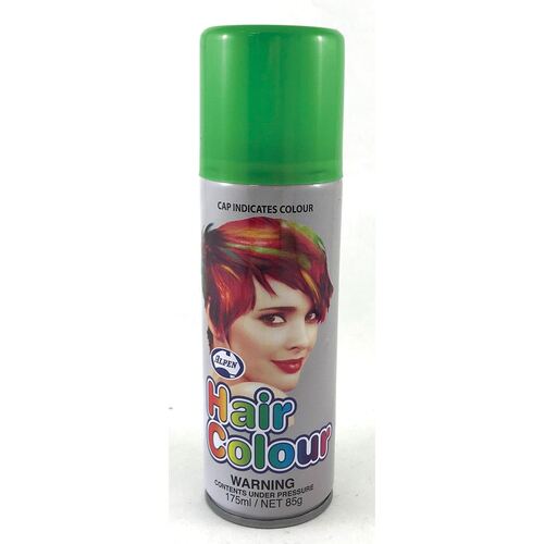 Colour Hair Spray 175ml Green