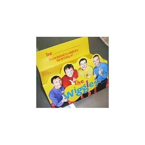 Invitations Wiggles (14cm x 10cm) (Includes Envelopes) Pack Of 8 