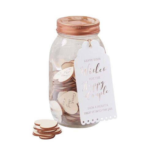 Beautiful Botanics Wishing Jar Guest Book Beautiful Botanics