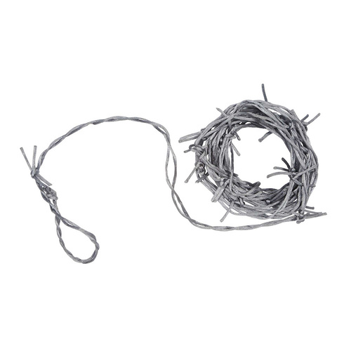 Beistle Silver Barbed Wire Garland