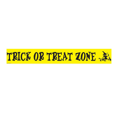 Beistle Trick Or Treat Zone Party Tape