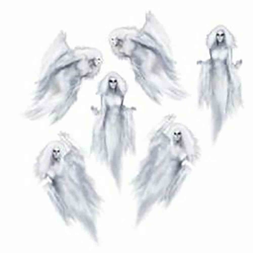 Beistle Cutout Props Ethereal Ghosts 6 Pack