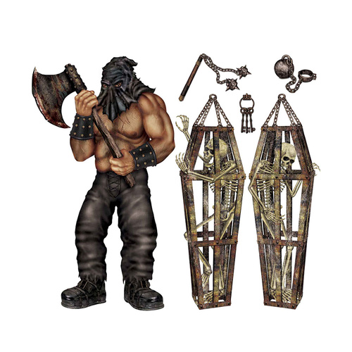 Beistle Executioner & Skeleton Props 6 Pack