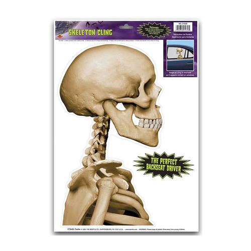 Beistle Skeleton Car Cling
