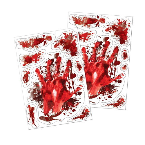 Beistle Blood Splatter Clings 2 Pack