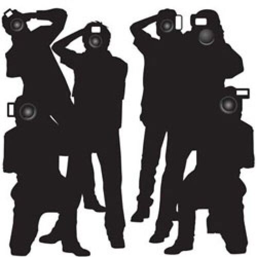 Cutouts Hollywood Paparazzi 2 Pack