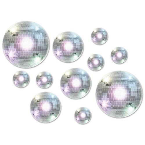 Disco Balls Cutouts 20 Pack