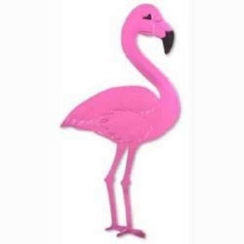 Flamingo Foil Cutout 