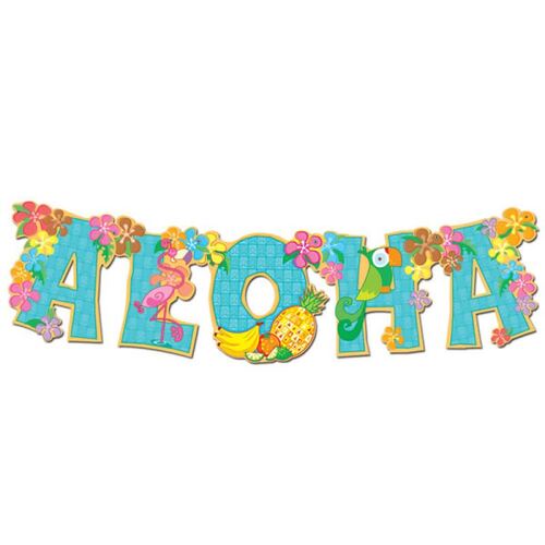 Aloha Jointed Streamer Banner