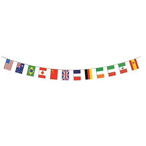 Pennant Banner International Flags