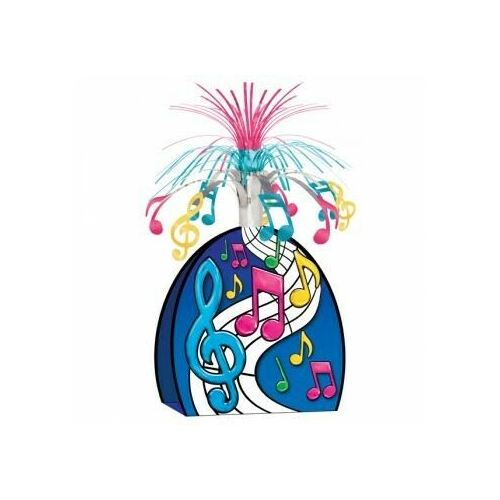 Centrepiece Music Notes Multi Coloured (37.5cm High) Each 