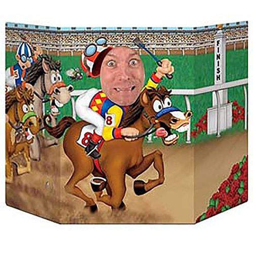 Horse Racing Derby Day Photo Prop