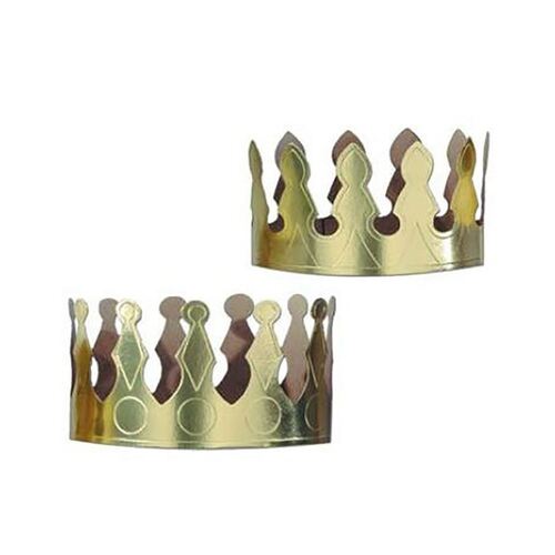 Crowns Embossed Foil Gold