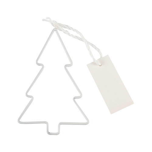 Contemporary Christmas Wire Tree Place Card Holders 4 Pack