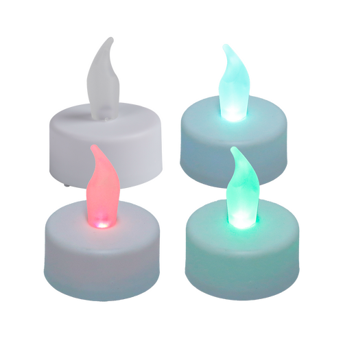 Tealight Candle Color Changing 4 Pack