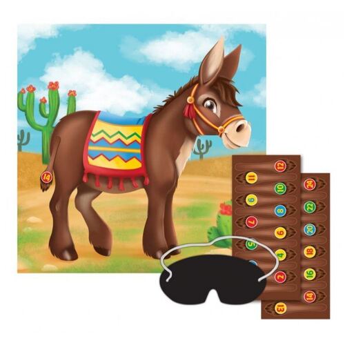 Pin the Tail On the Donkey Game 