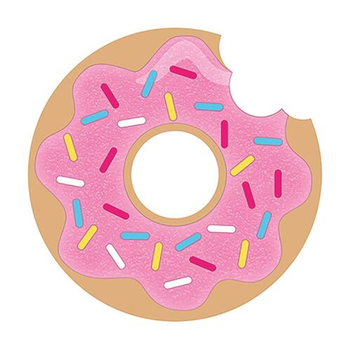 Donut Time Invitations Postcard Style 11cm 8 Pack
