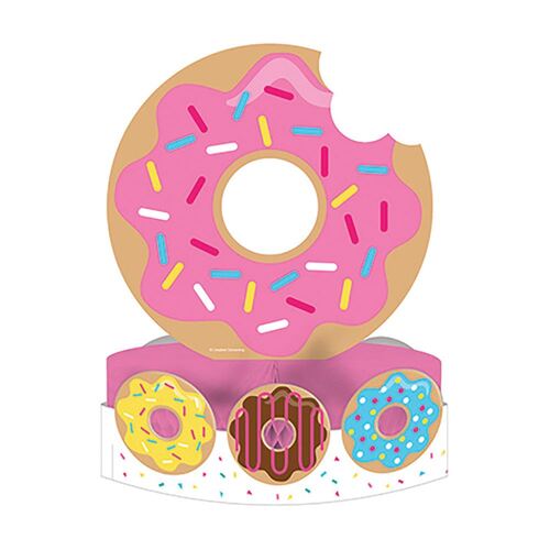 Donut Time Centrepiece Honeycomb 30cm x 23cm