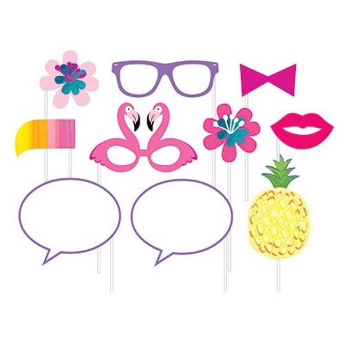 Pineapple N Friends Photo Booth Props Assorted Designs