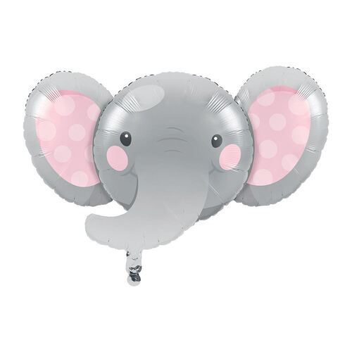 Enchanting Elephant Girl Shape Foil Balloon