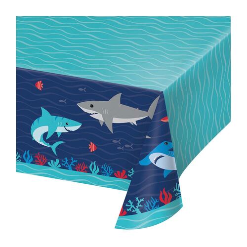 Shark Party Tablecover All Over Print Paper