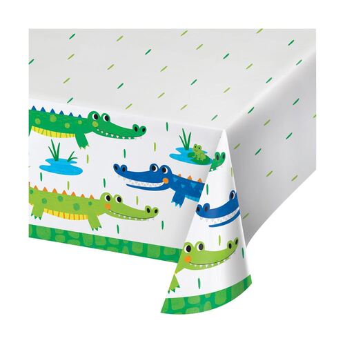 Alligator Party Tablecover All Over Print Paper 