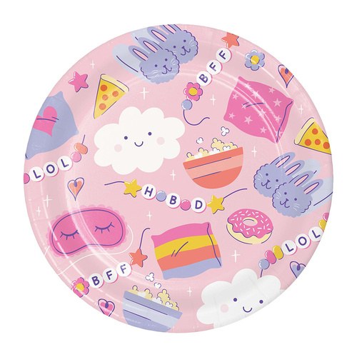 Sweet Dreams Round Paper Plates NPC 23cm 8 Pack