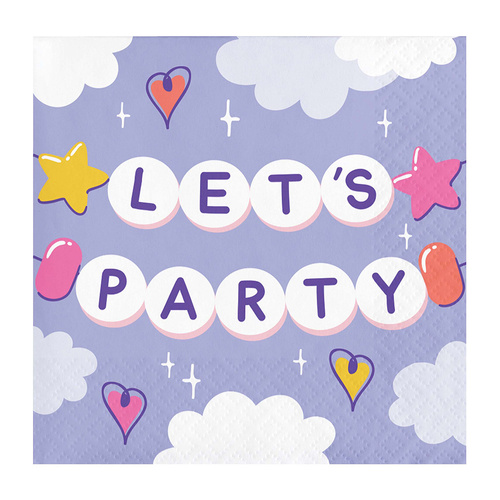 Sweet Dreams Beverage Napkin 16 Pack